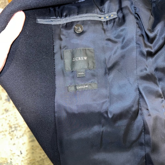 Wool and Cashmere J crew peacoat, navy - Picture 3 of 5